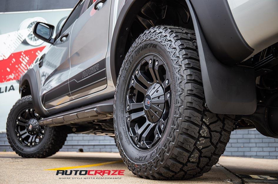 FORD RANGER MONSTER XD MATTE BLACK